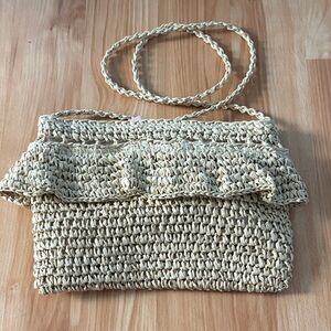 NWT Woven shoulder bag